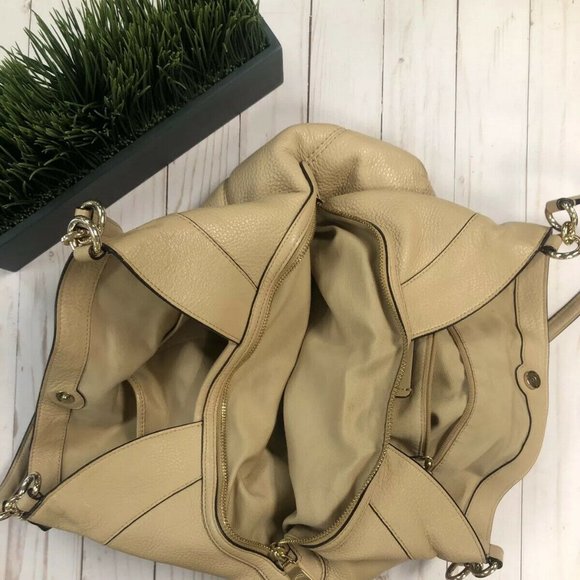 AUTHENTIC COACH LEXI SHOULDER BAG IN NUDE PEBBLED - Picture 11 of 15